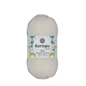 Kartopu Baby Natural Cotton - Törtfehér 011