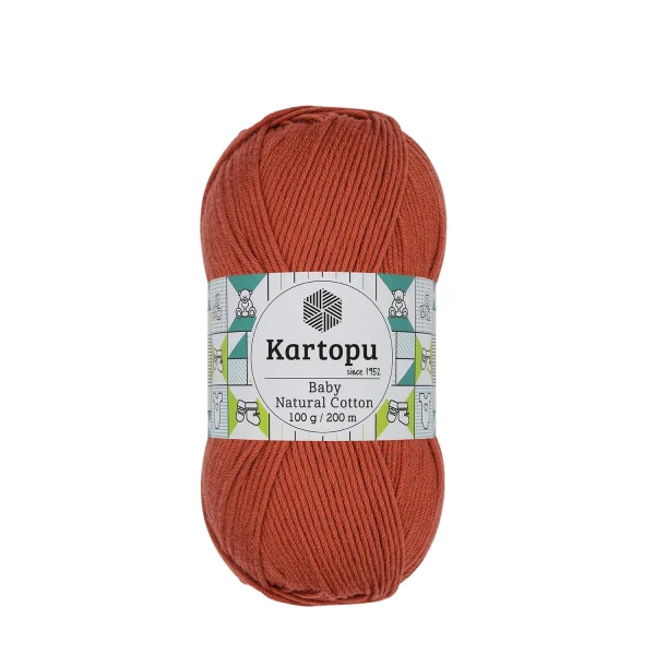 Kartopu Baby Natural Cotton - Rozsda 269