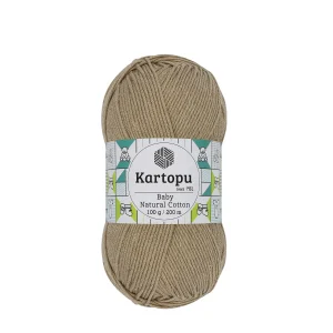 Kartopu Baby Natural Cotton - Tejeskávé 837
