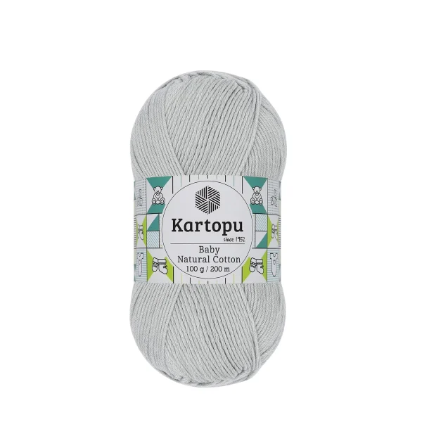 Kartopu Baby Natural Cotton - Világosszürke 920 Kartopu Baby Natural Cotton - Világosszürke 920
