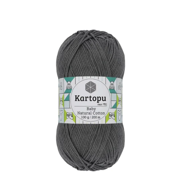 Kartopu Baby Natural Cotton - Sötétszürke 932