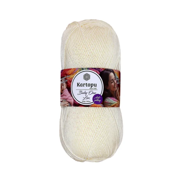 Kartopu Baby One Lux - Krém csillogó 025