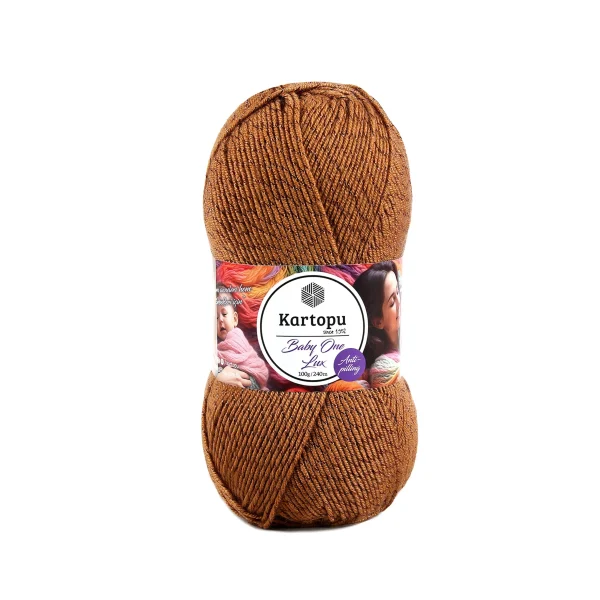 Kartopu Baby One Lux - Barna csillogó 846