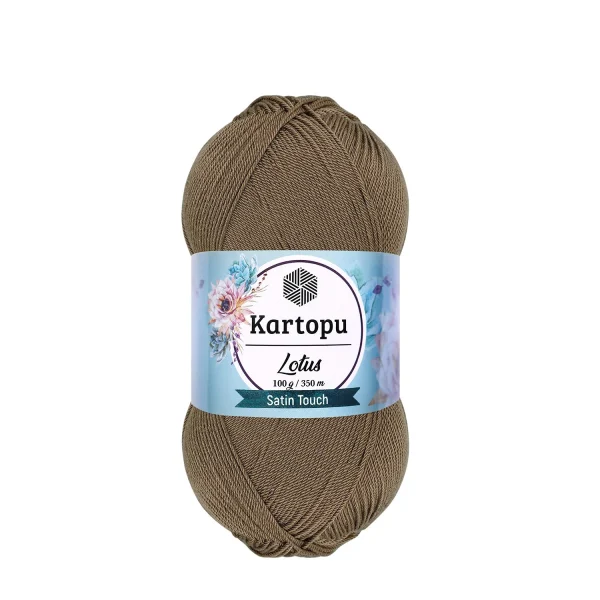 Kartopu Lotus - Sötétbézs 833