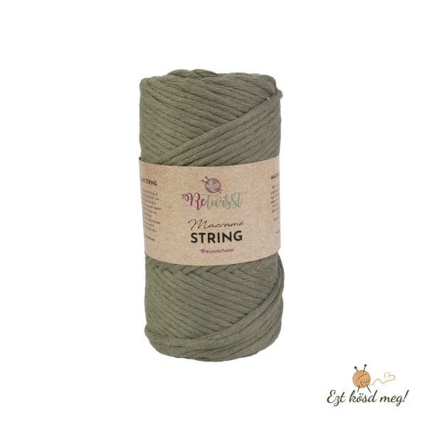 ReTwisst Macrame String 3 mm - Khaki 16