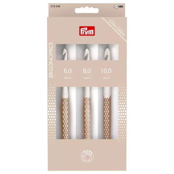 Prym Ergonomics horgolótű készlet – Colour Edition 6‑10 mm