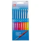 Prym színes puha nyelű horgolótű készlet – 2‑6 mm